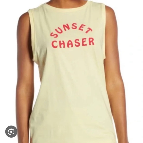 Patagonia Tops - Patagonia Sunset Chaser Muscle Tee